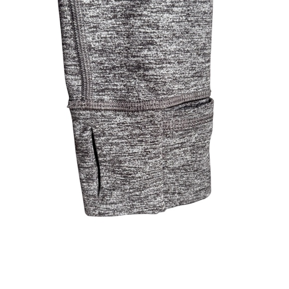 Lululemon Define Jacket Heathered Black Grey Full Zip Stretch Luon Sz 6 Running - Picture 6 of 11